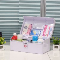 큐어메디 SP-1호 구급함+13종구급용품 가정용 휴대용 약통 구급상자 약통케이스 약보관함 응급키트