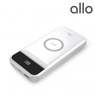 알로코리아 1005WPD LCD 디스플레이 고속 무선충전 보조배터리 10000mAh