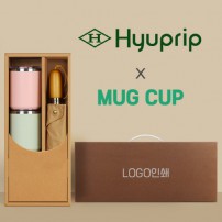 협립 3단60엔티크 고밀도 완전자동우산 +로하스 머그컵2P-세트